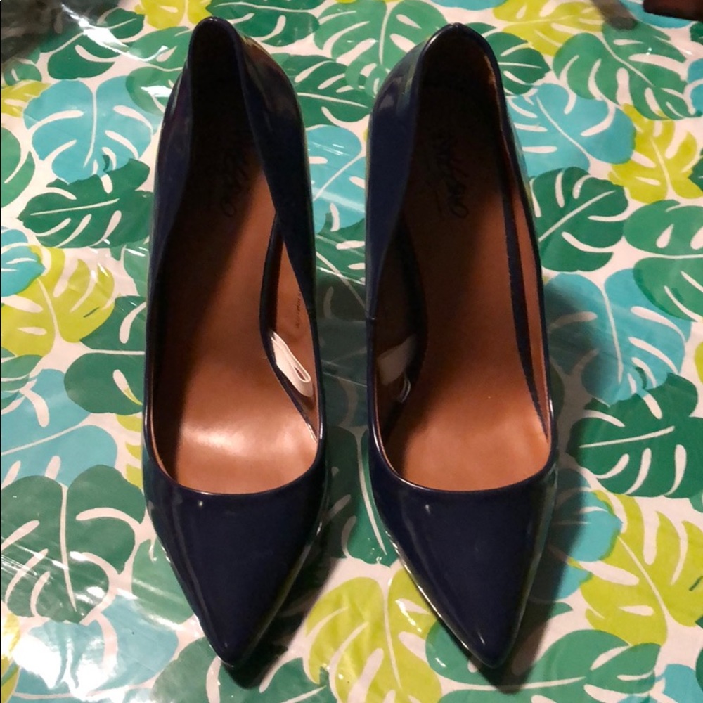 Mossimo 6.5 blue pump heels